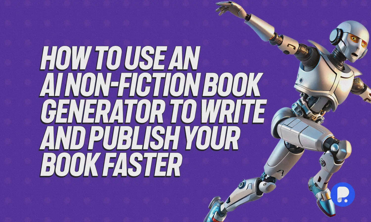 How to Use an AI Non-Fiction Book Generator to Write and Publish Your Book Faster